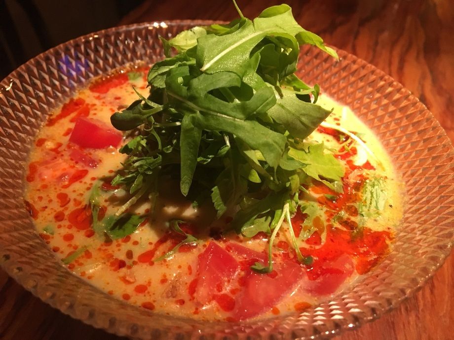 生サラダカレーうどん（1600円）