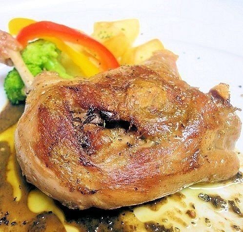 合鴨のコンフィ トリュフソース