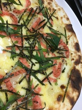 もち明太子ピザ