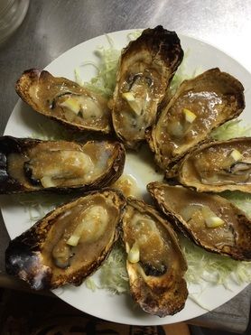 牡蠣のオーブン焼き（4個）