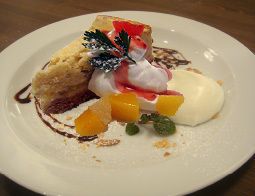 バナナチーズケーキ