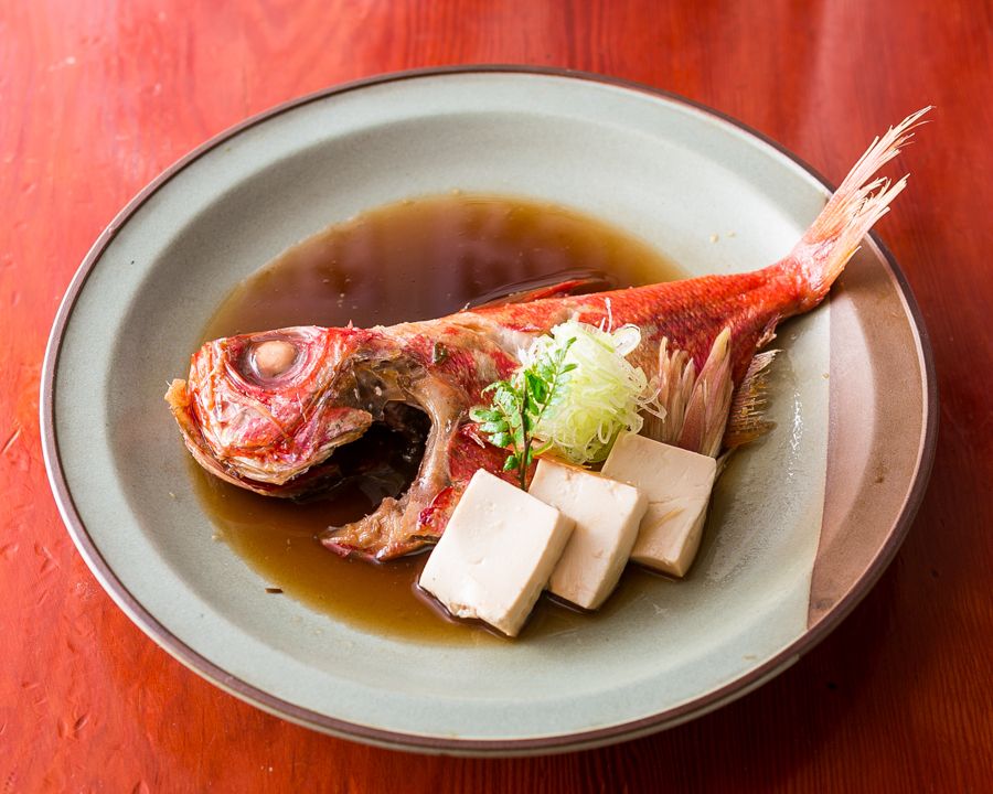 金目鯛の煮付け（1728円）