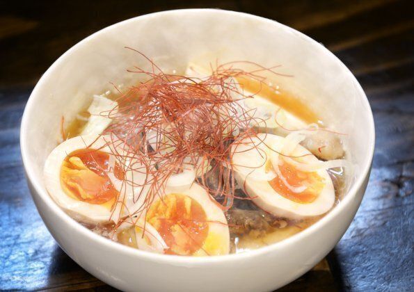 牛スジ豆腐煮卵