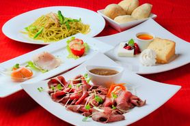 ★[ランチ][お祝いの最適]ローストビーフスペシャルランチコース【記念日お祝い対応】