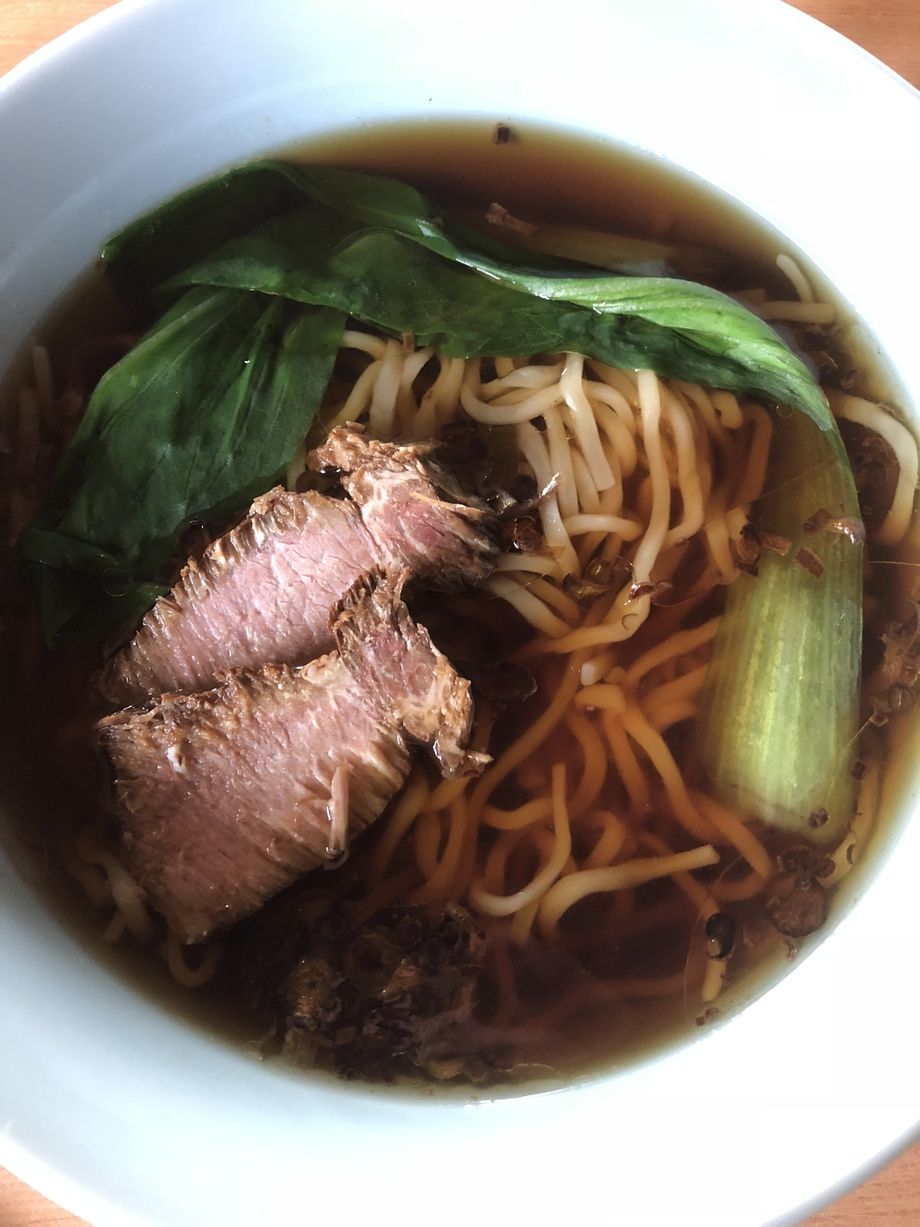 〆に！シンプルな醤油ラーメン