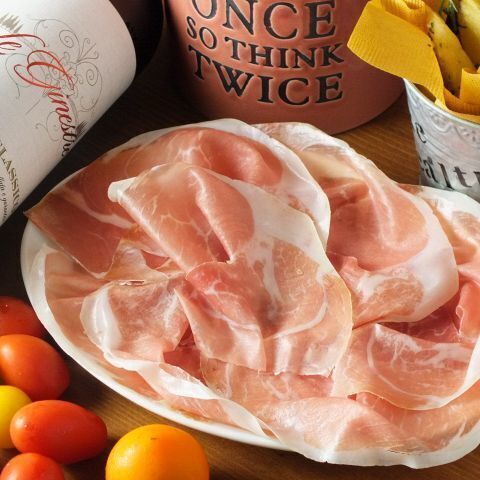 生ハム&バゲット