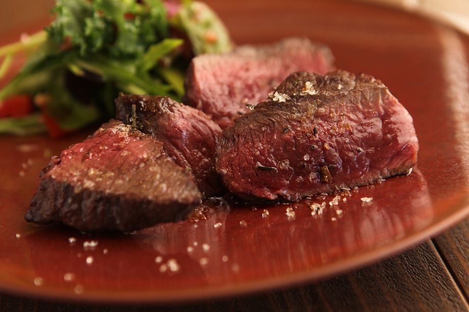 蝦夷鹿のグリル