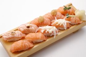 サーモンづくしセット Salmon Sushi Combo