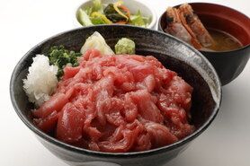 【数量限定！】本まぐろ中落ち丼 Special Tuna Rib Bowl 