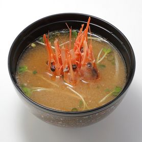 人気のランチ濃厚 海老味噌汁！！ Shrimp Miso