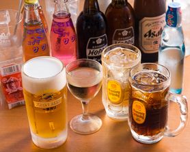 【平日限定！2時間飲み放題】全70種以上！ビール・焼酎・サワー等
