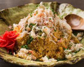 ズワイガニチャーハン