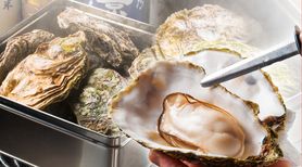 牡蠣のカンカン蒸し