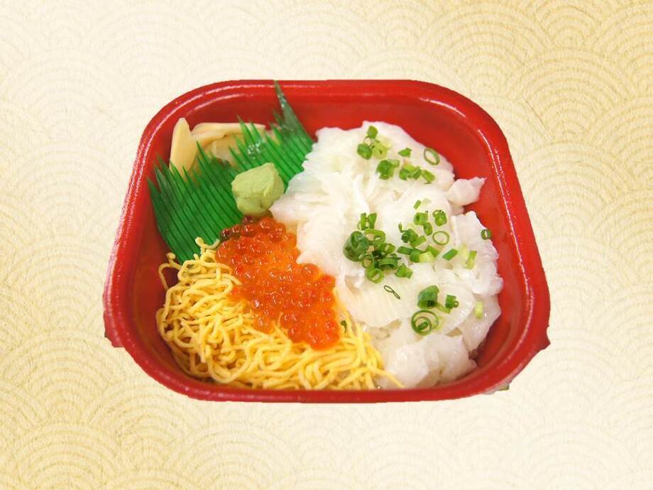 いくらえんがわ丼（540円～）