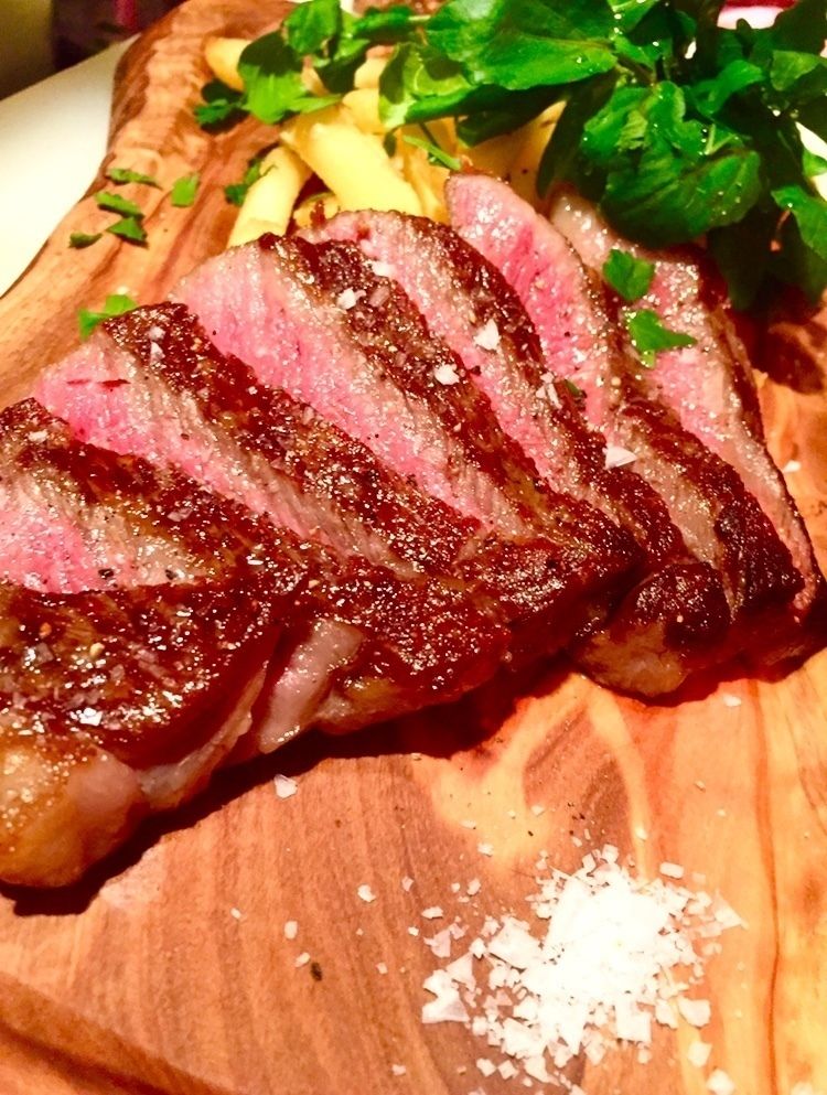 黒毛和牛の鉄板焼き