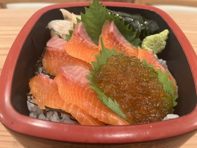 サーモン親子丼