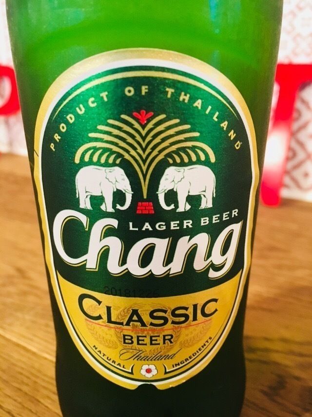 チャンビール(瓶)（¥650）