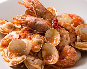 魚介たっぷりペスカトーレ