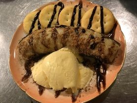 蒸し焼きバナナ