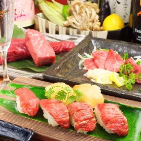 ★SNSで話題の肉の寿司全8品『肉の寿司コース◆並◆』3000円(税抜) 