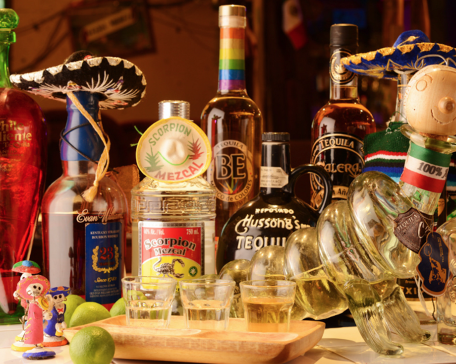 テキーラ（800円〜）