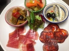 前菜の盛り合わせ