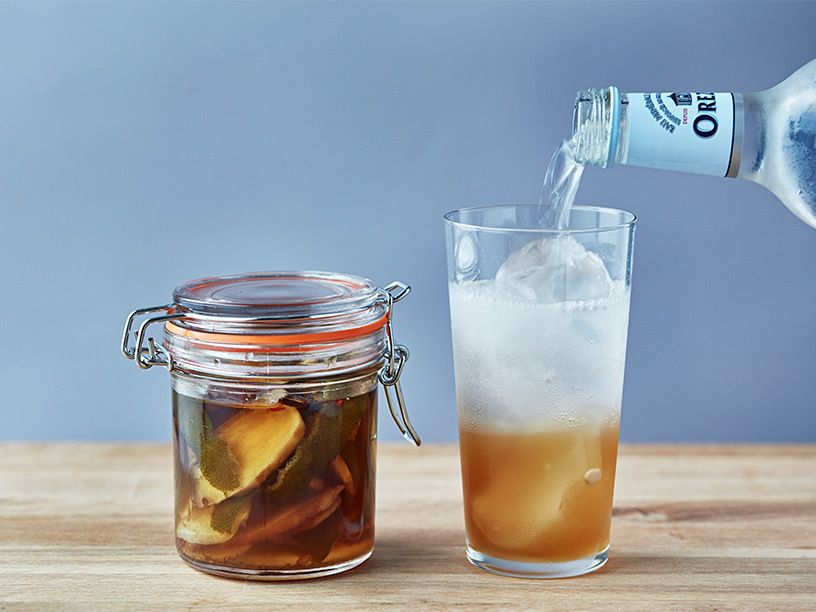 【自家製ジンジャーシロップを使ったお酒】（500円(税抜)～）