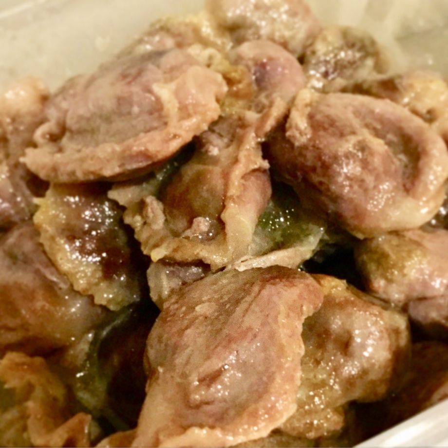 砂ズリのスパイス煮（480）