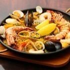 産直魚介のパエリア