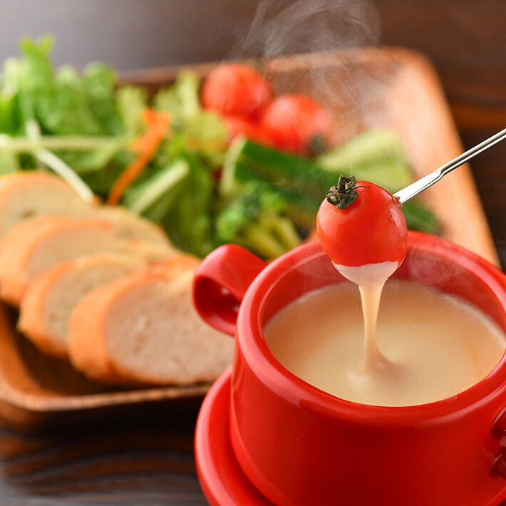 【女子会限定】3時間飲み放題付「女子会肉バル&チーズフォンデュ食べ放題」【全7品/4800円→3800円】