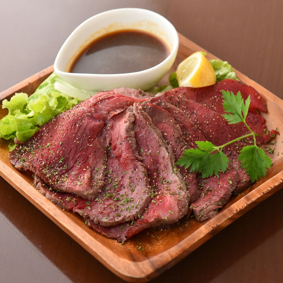 自家製柔らかローストビーフ