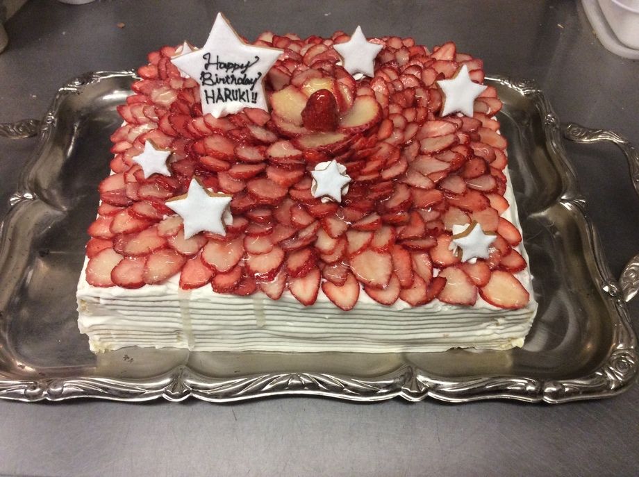 特注ケーキ作成