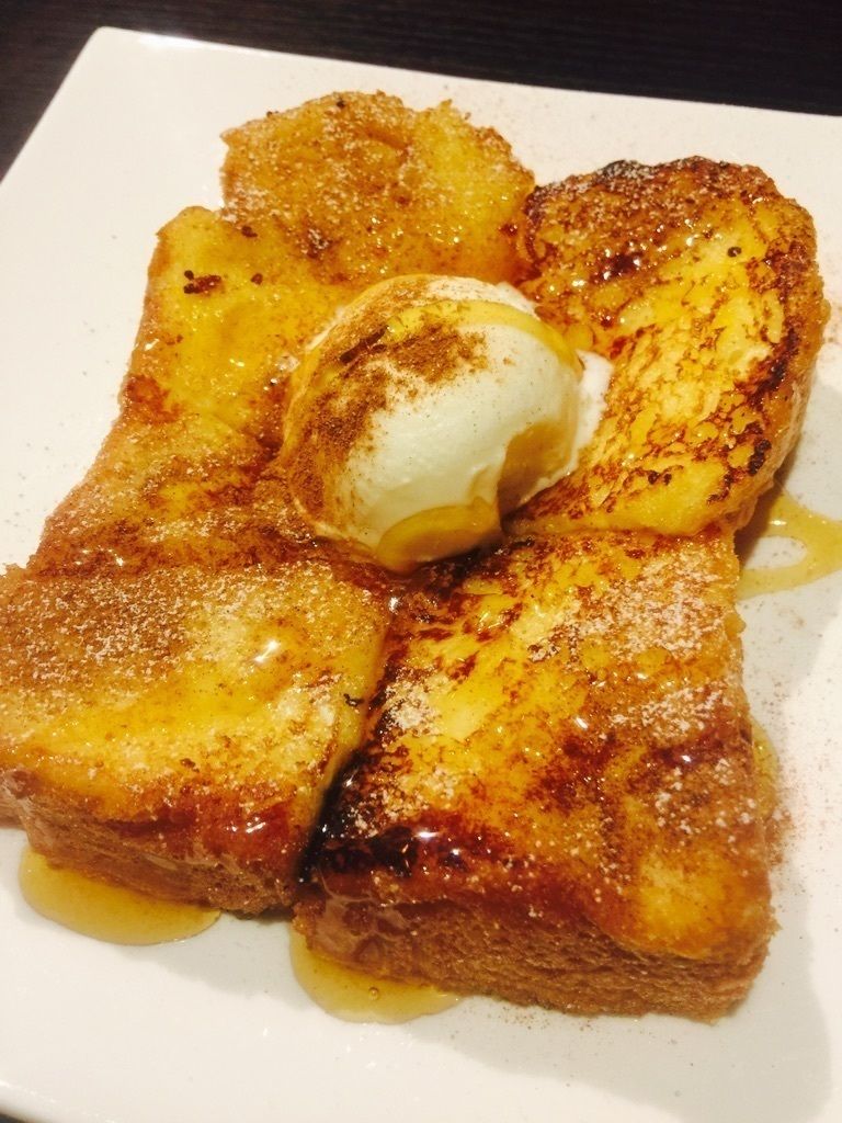 はちみつシナモンのフレンチトースト