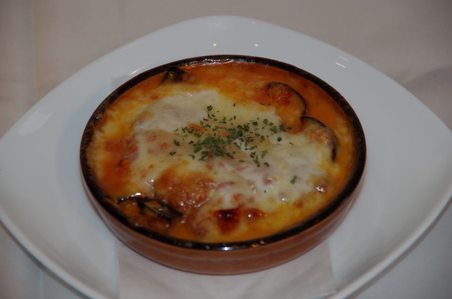 茄子とミートソースのオーブン焼き