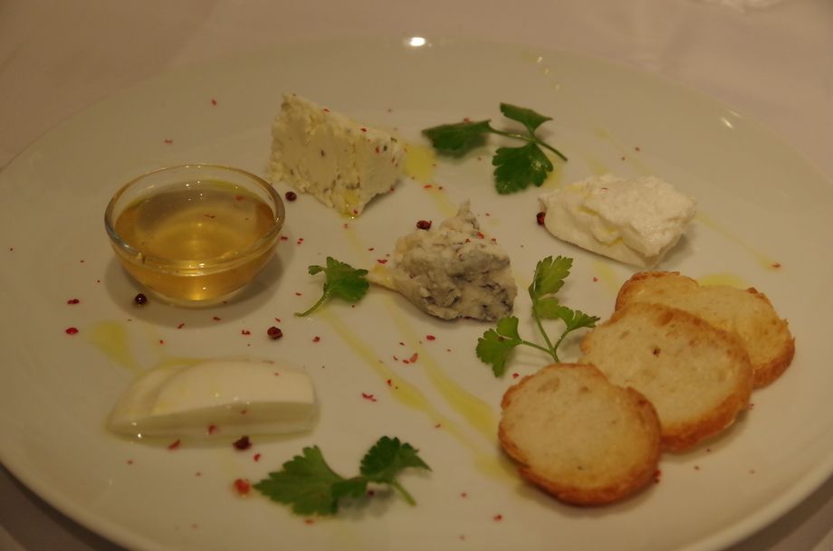 チーズの盛り合わせ