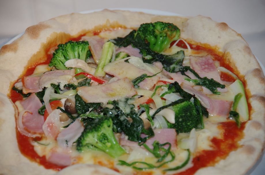 ベーコンとほうれん草