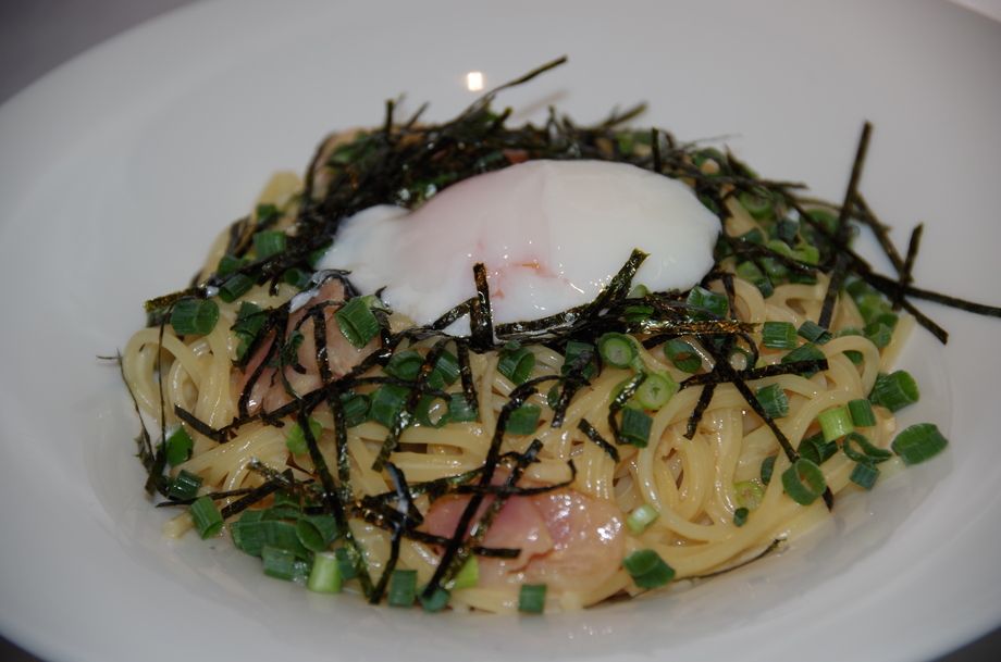 和風カルボナーラ