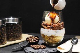 コーヒーゼリーアフォガード