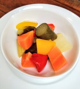 自家製野菜のピクルス