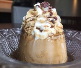 ほうじ茶プリン