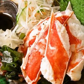 タラバガニのお造り