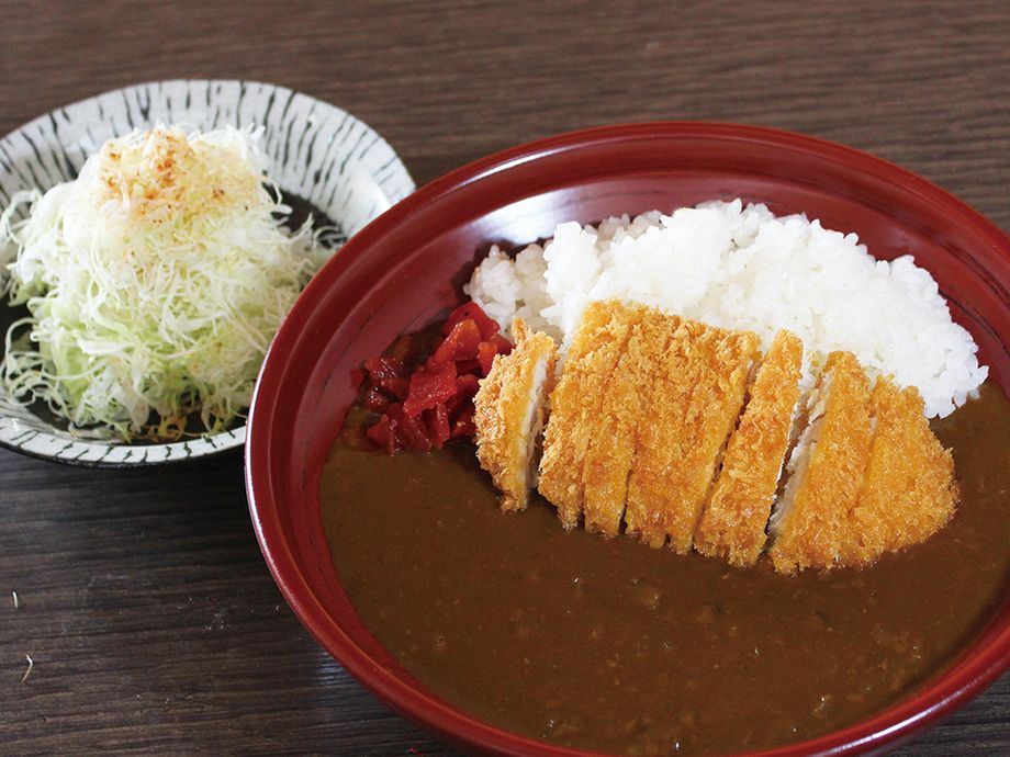カツカレーライス（920円　小うどん付き1050円）