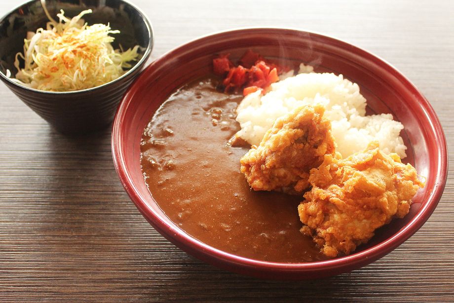 鶏からカレーライス（920円　小うどん付き1050円）