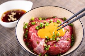 越後牛の炙りご飯