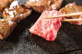 ☆富士山の天然溶岩石で焼いていただく溶岩焼き☆