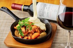 厚切りベーコンとごろっと野菜のカポナータ