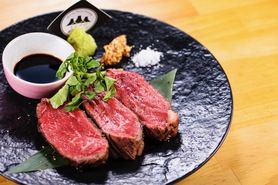 黒毛和牛のイチボステーキ