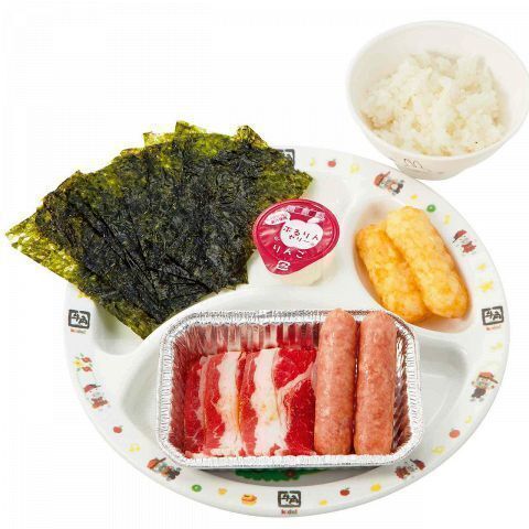 キッズ焼肉プレート（429円（税込））