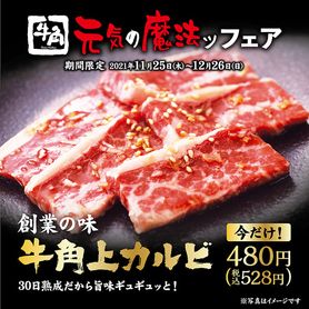 【元気の魔法ッ フェア特別価格】牛角上カルビ