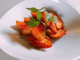 じゃがいものフリット　エスニック風味